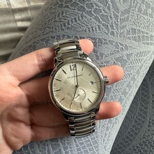 Burberry Silver Watch